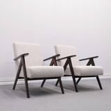 Model B 310 Var armchair in ivory boucle 1960