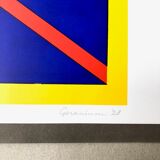 Lou Loeber Géranium 1928 sérigraphie