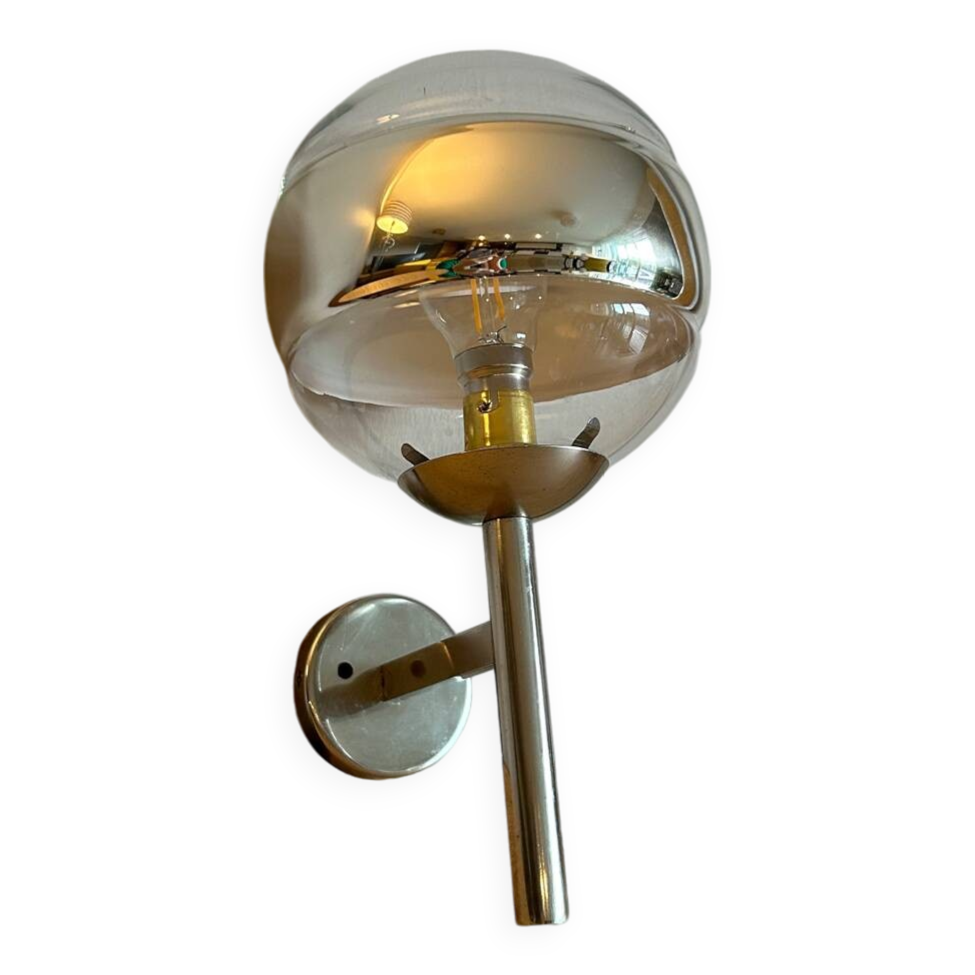Vintage ball wall lamp