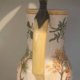 19th-century earthenware jug