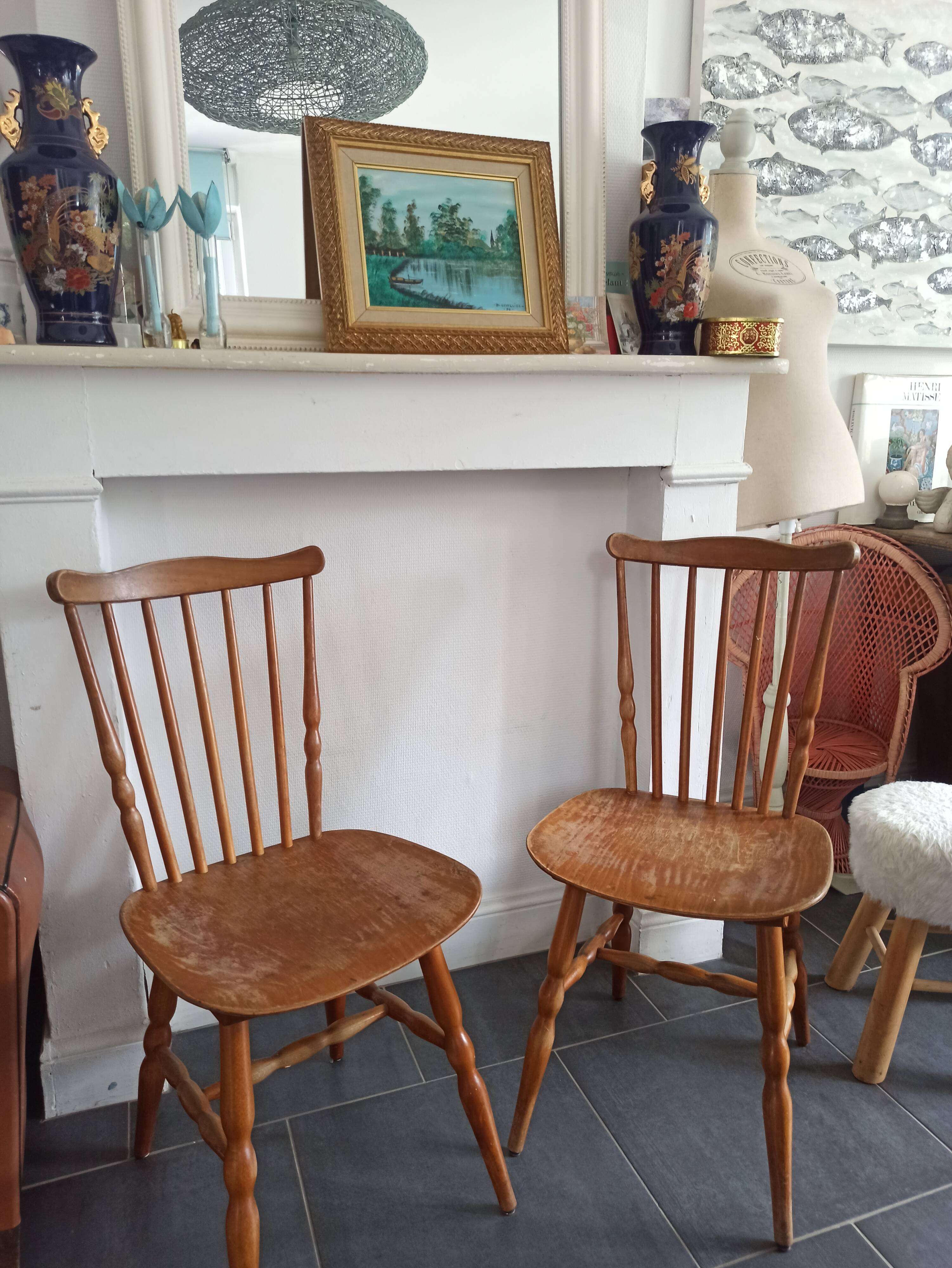 Baumann bistro chairs