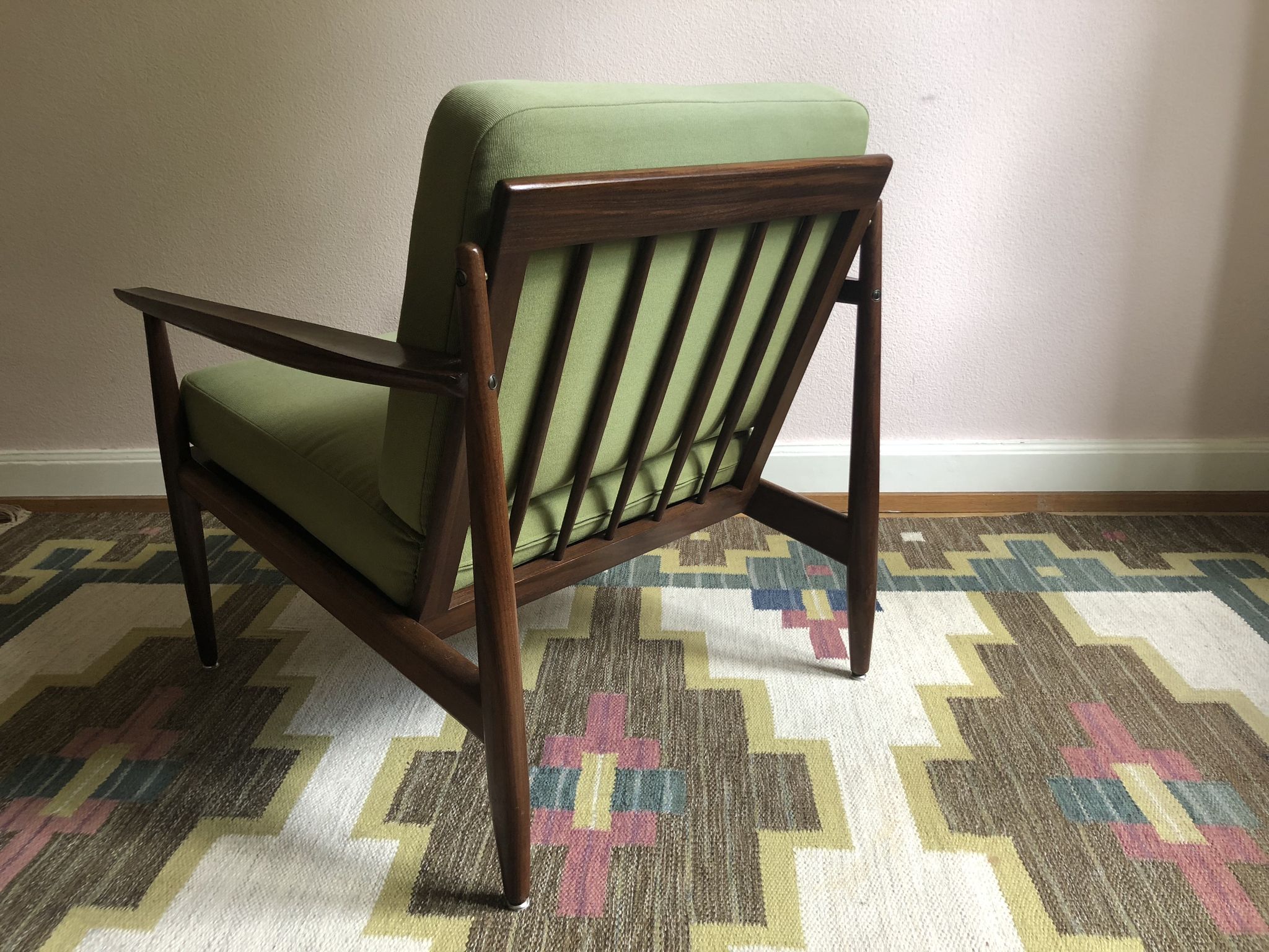 MidCentury Carpet Röllakan Sweden 1960s