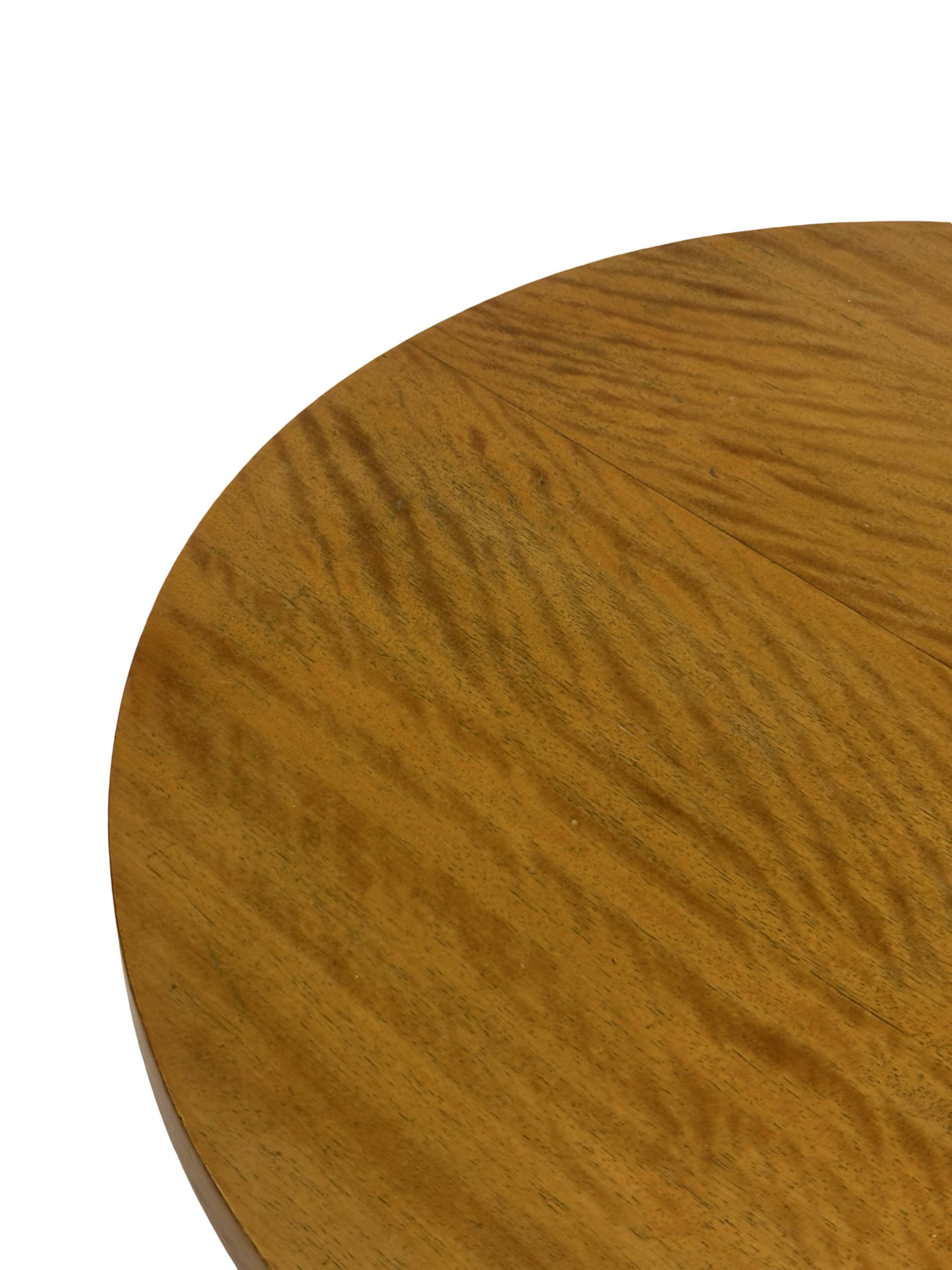 Art Deco Side Table Plant Table Oak 40's Design