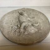 Bas-relief cherub angel