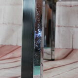 OLD VINTAGE CHROME COFFEE TABLE