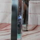 OLD VINTAGE CHROME COFFEE TABLE