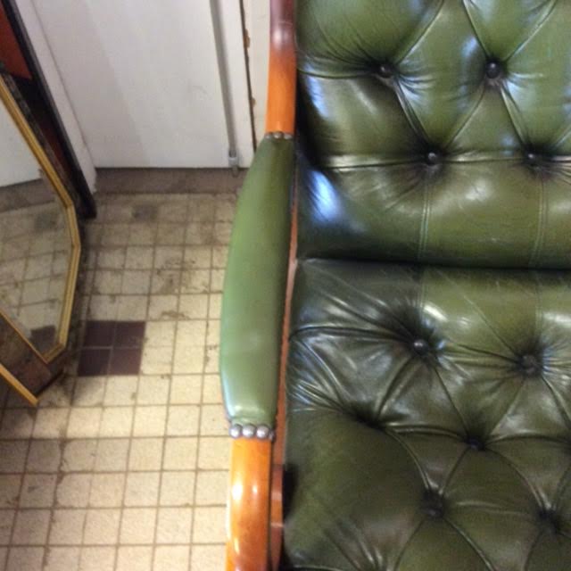 Chesterfield type armchair