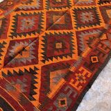 Moroccan Kilim Zayan Rug - 257 x 136 cm