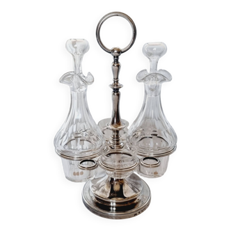 Oil Cruet in Silver Metal by Charles Christofle from 1845-1867