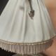 Table lamp in Hollywood Regency boudoir style from the 1950s.
