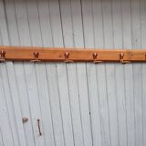 Antique wall coat rack