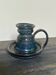 Enameled stoneware candle holder