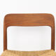 Danish design J.L Møller teak dining chair 75