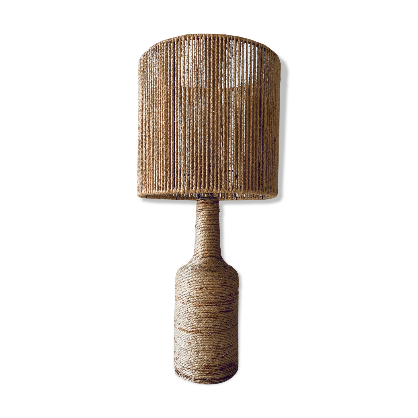 Bohemian lamp in rope