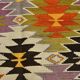 6x10 Tapis Kilim Turc Laine Fait Main, Style Bohème, Motifs Géométriques,