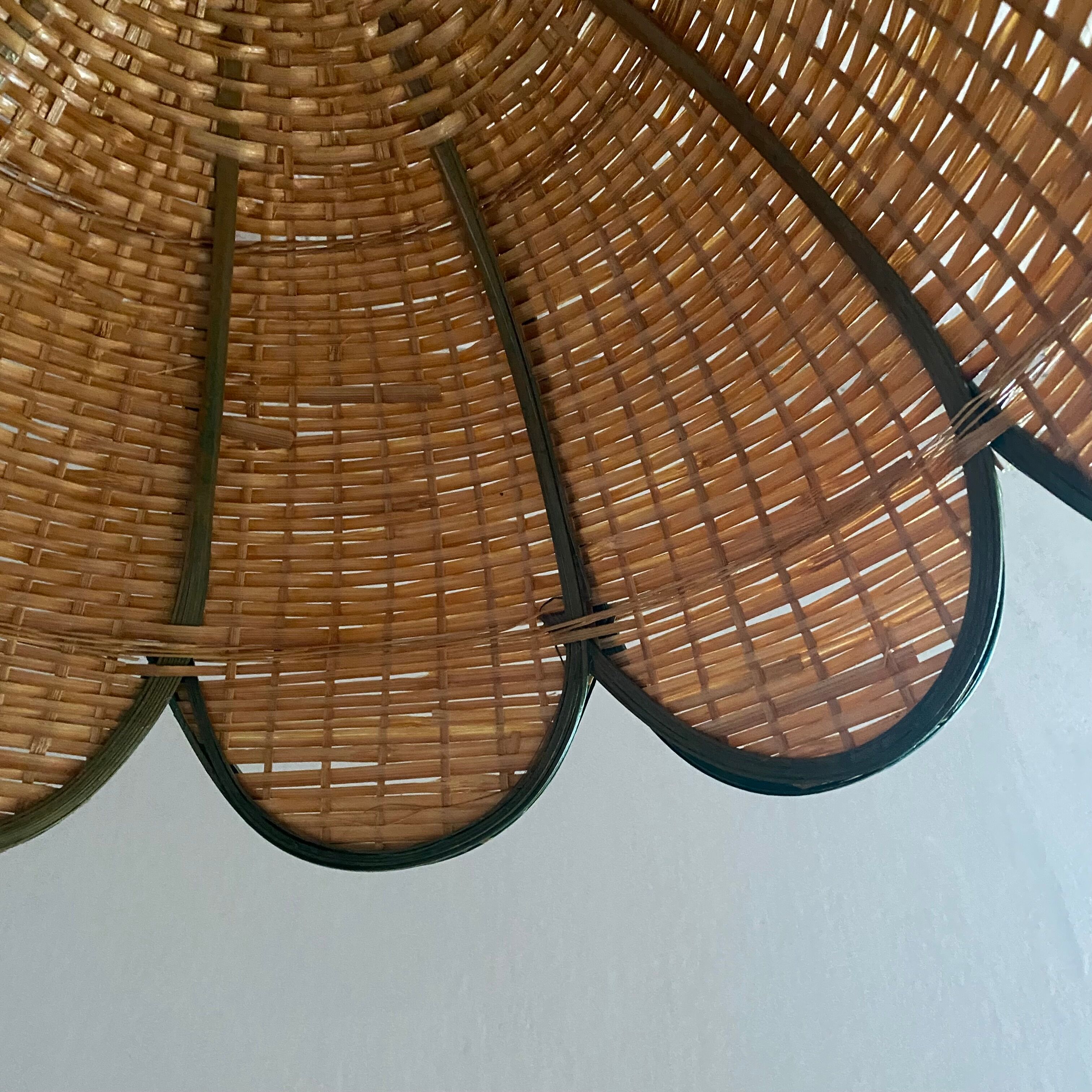 Vintage bamboo buffery bicolor abat