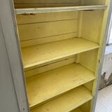 Blue patinated cap cabinet