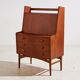 Restored teak bureau desk