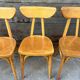 Suite de 4 chaises « banane » Lutherma