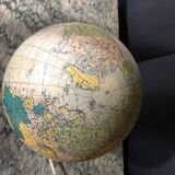 Light Earth globe Perrina glass