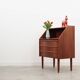 Mahogany secretary, Danish design, 60s, production: Denmark