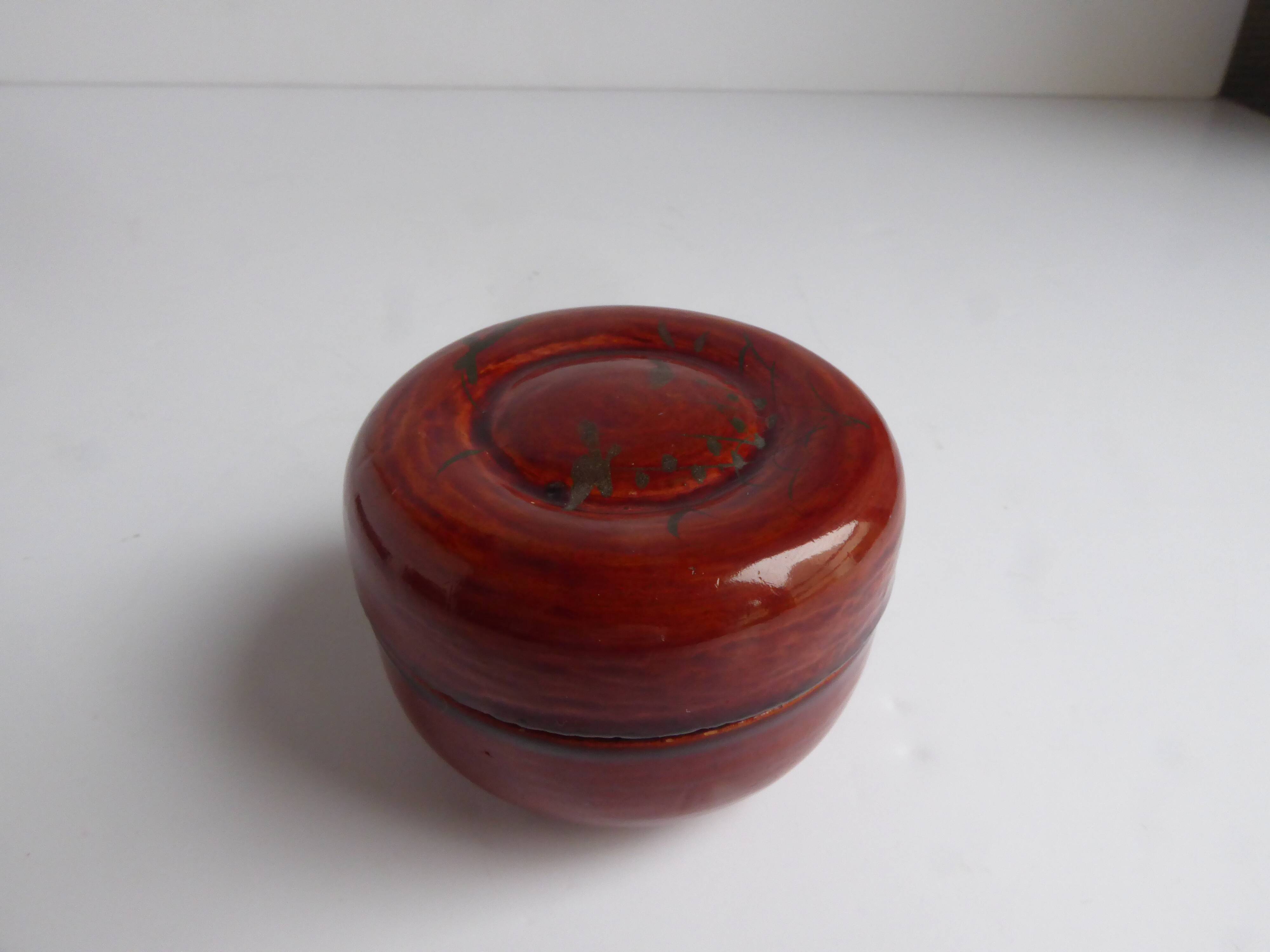 Lacquered wooden box Bouresche - Coeuillet