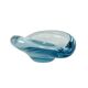 Glass platter, Danish design, 1960s, manufacturer: Holmegaard, designer: Pe