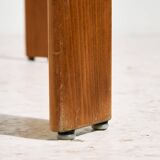 Beech dining set by Bruno Rey for Kusch & Co., Set of 7