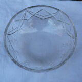 Saladier coupe ancien cristal Baccarat signé