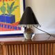 Murano Glass Table Lamp mod. Budur, Roberto Pamio, Leucos Italy, 1970s