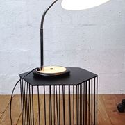 Lampe de bureau vintage par Aluminor