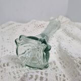 Vintage molded glass soliflore
