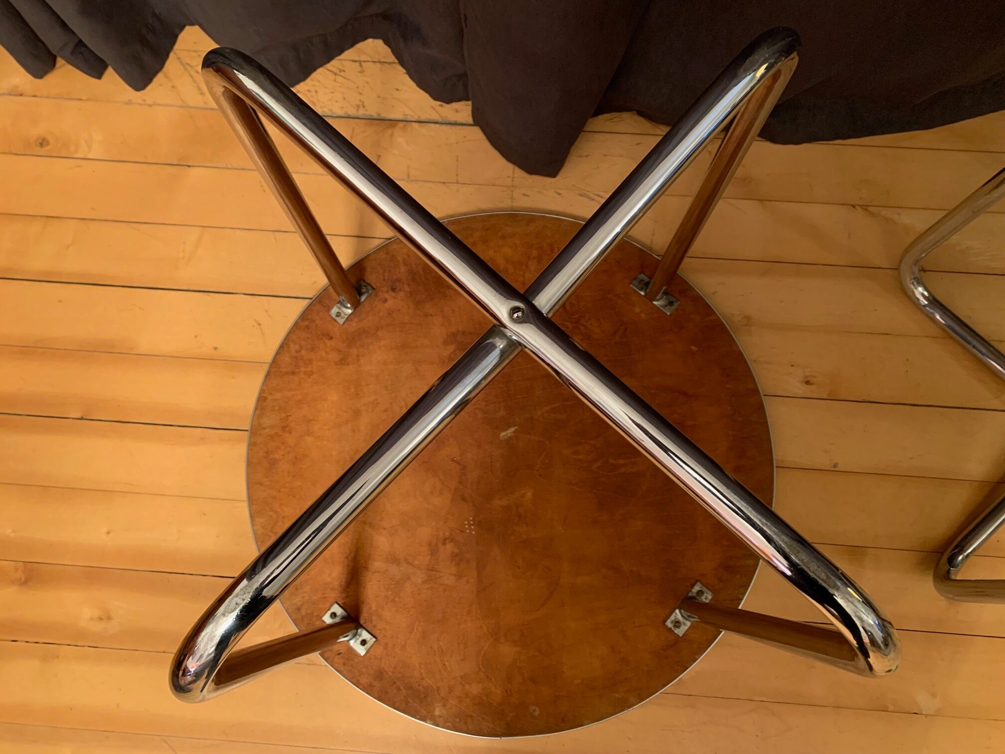 Table d'appoint Bauhaus par Mauser Werke Allemagne années 1950