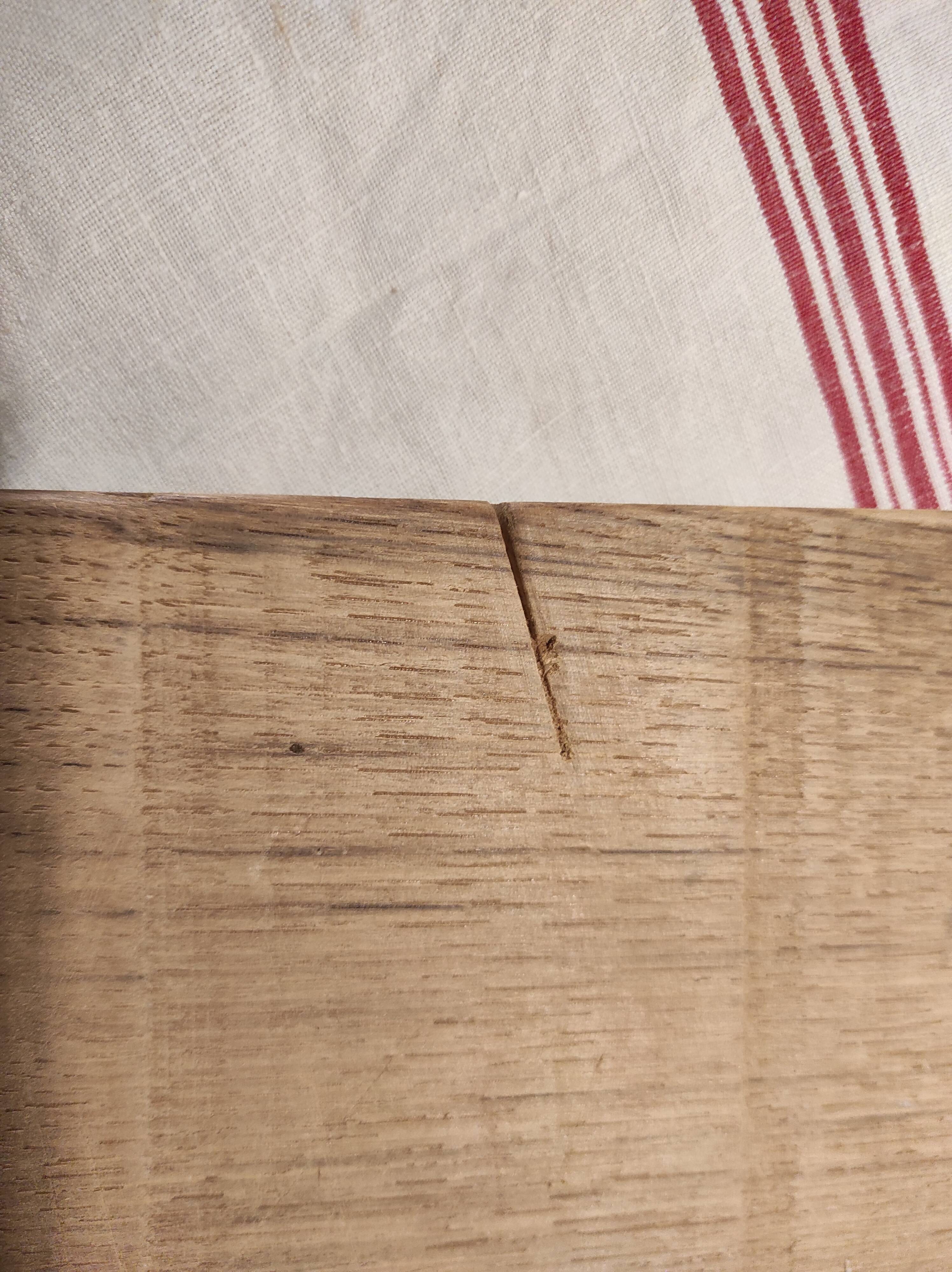 Planche à découper en bois vintage française