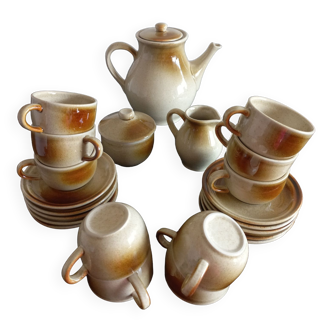 Stoneware coffee service