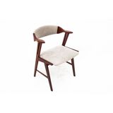 Chaise en teck, Danemark, années 1960. Après rénovation.