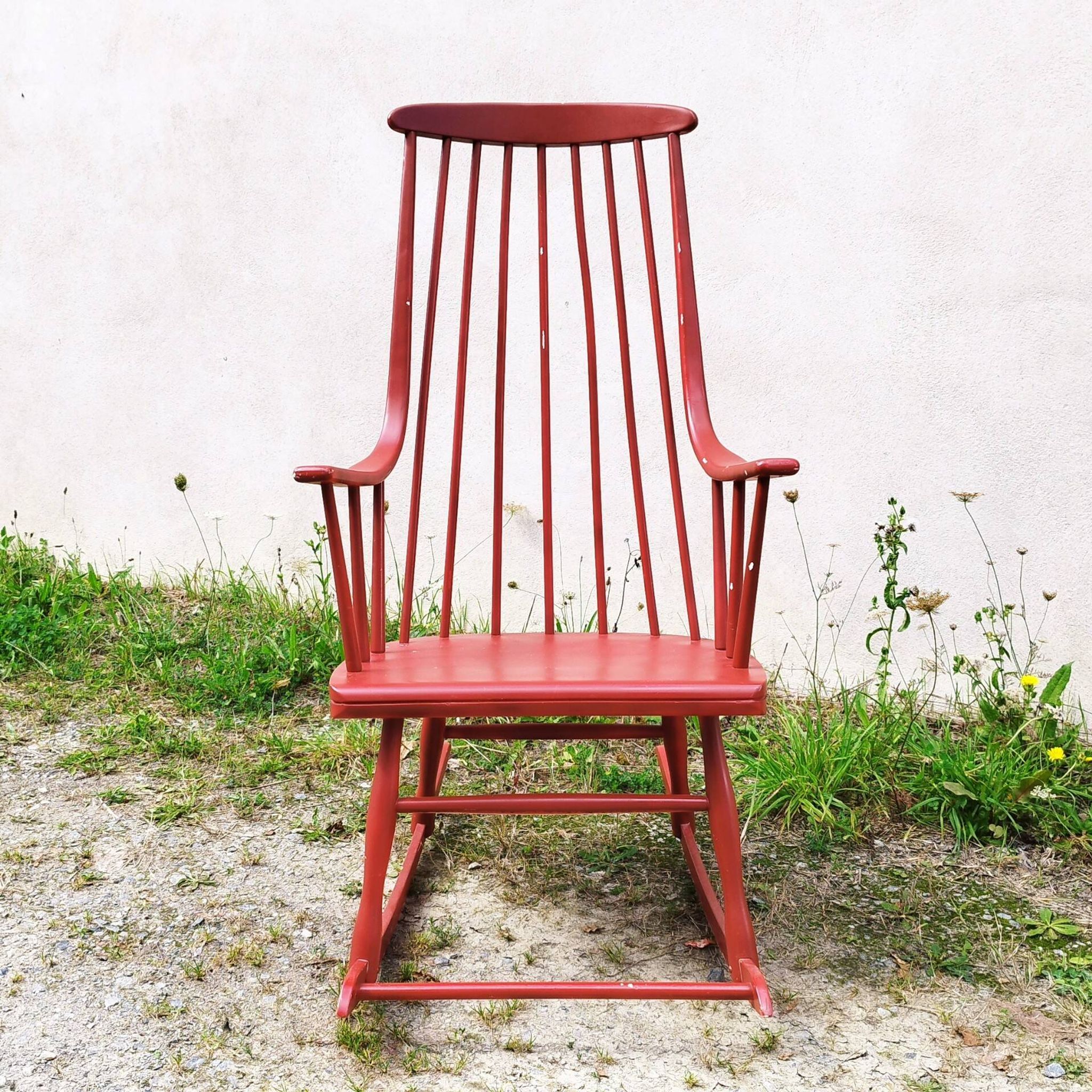 Rocking chair Lena Larsson pour Nesto scandinave