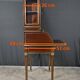 Rare Small Cylinder Desk and Showcase, Louis XVI style – Mid-19th century