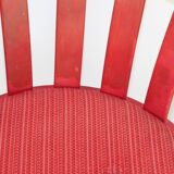 Vintage red swivel desk 70s