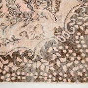 5x9 Brown Beige Classic Floral Handmade Vintage Rug, 167x283Cm SK 5465