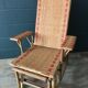 Chaise longue en rotin