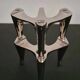Vintage Fritz Nagel "Vogelflug" Chrome Candlesticks