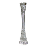 Large Bohemian Crystal Vase - Tom Model - Czechoslovakia
