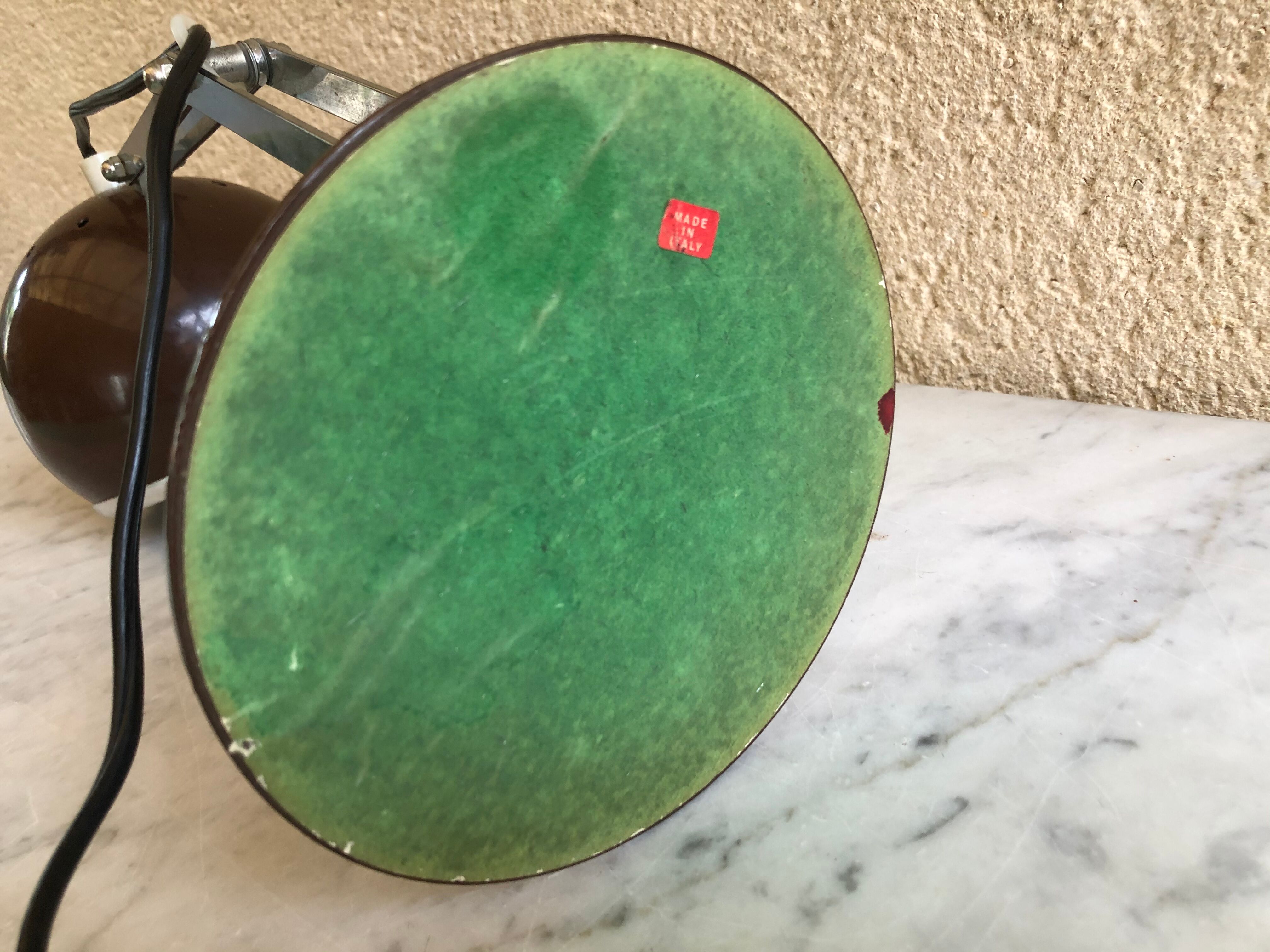 Eyeball Reggiani Italy 70s desk lamp