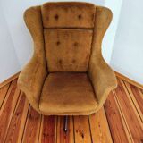 Ushak Swivel Chair by Up Zavody Rousinov from Up Závody, Czechoslovakia, 19