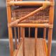 Vintage rattan bedside