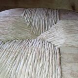 Pair of straw stools
