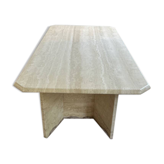 Table travertin vintage