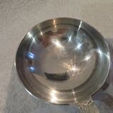 Christofle Rubans Louis XVI silver plated soup ladle, goldsmith, 32.8cm