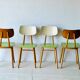 Chaises de bistro Ton, ensemble de 4